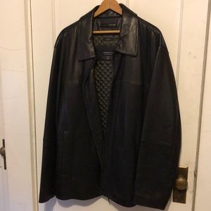 EUC  Black Claiborne Lambskin Coat
